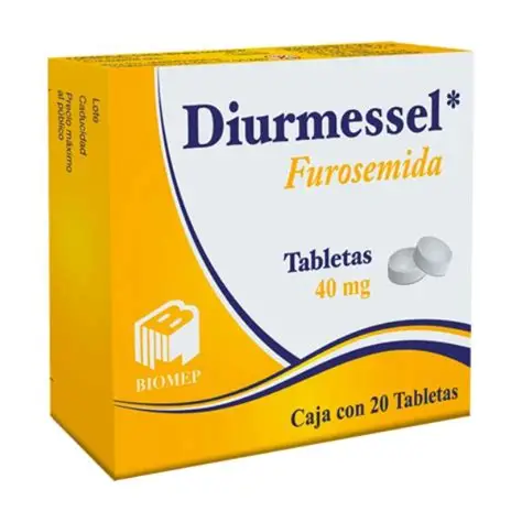 Diurmessel 40mg Tab 20